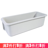 凡睿壁挂式收纳盒免打孔置物盒厨房浴室卫生间整理盒杂物塑料储物盒 38.6*14.5*11cm 【抽拉式】灰色