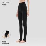 蕉内（Bananain）热皮5系打底裤袜女士连裤袜子保暖加厚抗菌防臭显瘦收腹提臀秋冬 【中暖|踩脚】黑色 （适合-5℃~5℃） 1条 均码 S-M
