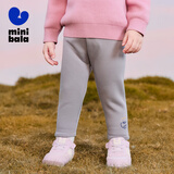 迷你巴拉（minibala）迷你巴拉女童裤子舒适高弹冬新品【高弹打底裤】