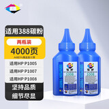 星朋适用惠普M126nw M128fp M128fn碳粉HP M128FW M126A墨粉m1136 388碳粉二只