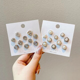 MIEG防走光胸针扣可爱迷你免缝暗扣隐形纽扣ins风领口固定衣服扣子 仿水钻+仿珍珠【共20颗】