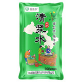 陇浆源浆水甘肃天水特产自制蒲英芹菜浆水降暑美食小吃地方美味家乡味道 清浆水800ml*8袋（无菜）