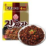 不倒翁炸酱面 540g（135g*4）韩国进口方便面 夜宵速食面袋装