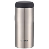 虎牌（TIGER）日本保温杯原装进口不锈钢真空商务便携式高档送礼品MJA-B048/036 XCO不锈钢色360ml