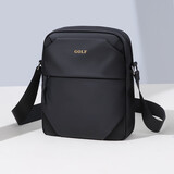 高尔夫（GOLF）单肩包男士休闲斜挎包男轻便百搭随身ipad手机包防泼水挂包运动包