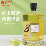 顾伯伯崇明米酒微醺8度桂花米酒500ml纯粮酿造 糯米酒 崇明特产传统纯酿 500mL 6瓶 整箱装