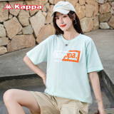 Kappa 女装短袖图案衫春季新款-K0922TD80 马卡龙绿-348 M