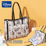迪士尼迪士尼妈咪包单肩新款斜挎母婴包手提多功能便携大容量妈妈托特包 休闲假日米