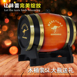 Mt Manor澳洲进口红酒礼盒装 袋鼠橡木桶干红葡萄酒10斤木桶装5L大瓶送礼 10斤袋鼠红酒