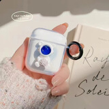 心鸢 蜡笔小新无线蓝牙耳机半入耳式运动卡通可爱迷你适用红米魅族三星OPPO华为vivo苹果安卓手机通用 宇航员【耳机+保护套+数据线】