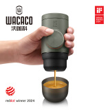 WACACO Minipresso NS2便携式胶囊咖啡机意式浓缩手动手压户外露营家用 MinipressoGR2(咖啡粉版) 80ml