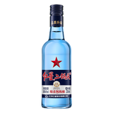 红星二锅头北京 蓝瓶绵柔8陈酿 清香型白酒 纯粮酿造酒 口粮酒 43%vol 250mL 1瓶 蓝八