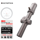 victoptics S6 1-6×24速瞄瞄准镜后置高清抗震十字带锁定圣诞树玻璃板分划 OPSL23 金色 分体支架
