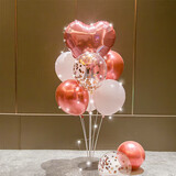 阿宝丽气球桌飘支架地飘路引立柱表白订求婚装饰婚房布置结婚庆用品含灯
