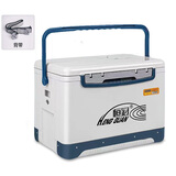 恒冠（HENGGUAN）钓箱钓鱼箱子多功能加厚保温箱矶钓海钓箱30垂钓装鱼箱HG-025 18升B款空箱（无靠背）