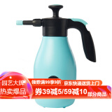 美乐棵 M30自动喷壶1.5L 高压酒精喷壶喷雾器支持消毒液喷洒 气压式浇花洒 花卉盆栽植物浇花工具 淡蓝