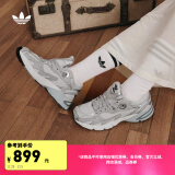 adidas JENNIE同款「贝果鞋」ASTIR复古运动老爹鞋阿迪达斯三叶草 白/灰 38