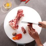 全适带提手60*5cm圆形PE切肉切菜板剁骨砧板肉墩菜墩塑料砧板案板菜板