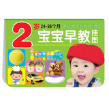海润阳光 2岁宝宝早教挂图 24-36个月 早教启蒙玩具 幼儿学前教育挂图 婴幼儿早教启蒙 识字挂图认字书儿童幼儿园宝宝墙贴挂图早教启蒙