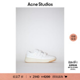 Acne Studios【特享7折】 女士Face表情系列魔术贴运动鞋小白鞋AD0564 白色 35