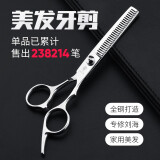褚铁匠（smithchu）理发美发剪刀家庭成人儿童剪头发刘海剪发工具打薄剪牙剪碎发剪 （SMITH CHU/褚铁匠）牙剪