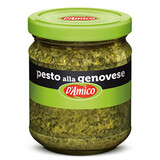头号食客Pesto salsa 意大利进口热那亚混合罗勒酱意式青酱500g 阿米可180g