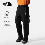 The North Face北面长裤男户外吸湿透气休闲裤81SL 黑色/JK3 S