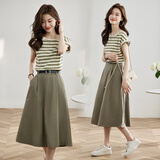 妃莉杋（FeiLiFan）法式连衣裙女装新款2025夏季高级感小个子气质时尚裙子套装女夏天 米色 L （建议106-118斤）