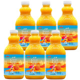 大湖大湖 Great lakes 100%橙汁苹果汁桃汁果汁2升2L 包装随机 2L*6瓶橙汁