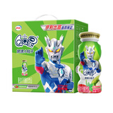 QQ星伊利低糖乳酸菌饮品180ml*16瓶/箱草莓猕猴桃味酸奶 礼盒装