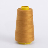 若轩缝纫线牛仔裤专用线宝塔涤纶线手缝帆布家用缝纫机线粗线 牛仔黄