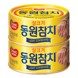 东远韩国金枪鱼罐头 即食海鲜油浸吞拿鱼罐头沙拉寿司食材方便速食 油浸金枪鱼100g*2罐