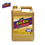 Run-Rite跑特快机油 RS PLUS PAO全合成润滑油4L 0W-30 4L
