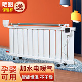 维森美家用电暖器加水电暖气片节能省电 电暖器注水取暖器 /暖气片家用水暖取暖器注水式取暖器遥控插 智能遥控16柱《24平以内》