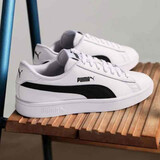 彪马（PUMA）板鞋男女鞋 新款休闲鞋情侣时尚小白鞋透气耐磨滑板低帮运动鞋 365215-01/经典小白鞋/必BUY款 41