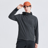 拓路者（Pioneer Camp）海豹软壳衣男秋冬保暖防水防风夹克户外透气登山外套 碳灰 L 