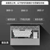 广丰源 戴尔g15键盘膜 游匣电脑inspiron灵越15 5000/7000戴尔笔记本保护膜 【雅致黑】游匣G3/G5/G7