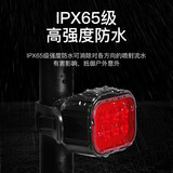永久自行车前灯单车尾灯山地车骑行装备儿童车夜骑公路安全警示手电筒 Q6车尾灯-红光