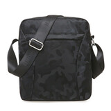斯莫尔SL-1710迷彩黑竖款单肩包休闲公文包男包斜挎包文件包会议包厂家定制可印刷联系客服