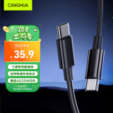 CangHua 三星数据线双头Type-C 3A充电线超级快充通用W23/Z Fold4/s22/s21/+/fe/s10/note20/ultra 2米