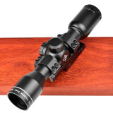 DEFIER 3-9x40EG 高清高抗震瞄准镜十字光学 瞄准器 带红绿光 八倍镜 4倍（不带灯） 20MM夹具