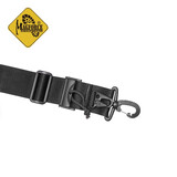 麦格霍斯magforce中国台湾台马1.5寸滑动式背带mp0221背包肩带户外配饰 黑色