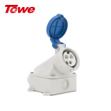 TOWE同为IPS-S316S工业连接器明装插座工业插头插座3芯16A明装固定式插座