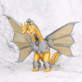 索冠 哥斯拉手办玩具周边大战金刚SHM基多拉NECA机械模型怪兽大猩猩 机械基多拉18cm袋装 国产版