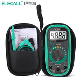 伊莱科（ELECALL） EMAX5万用表数字数显万能表背光防烧小型袖珍高精度万能表 EMAX5背部强磁加仪表包