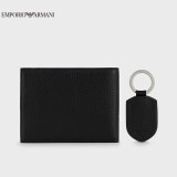 阿玛尼EMPORIO ARMANI男包EA男士钱包和钥匙圈礼盒套装礼物