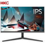 HKC 27英寸 IPS面板 高清屏幕 广视角 HDMI接口 游戏办公家用 低蓝光不闪屏 电脑液晶显示器V2712