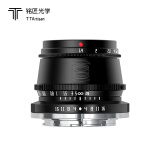 TTArtisan 铭匠35mm f1.4定焦微单人像镜头 黑色 索尼E卡口(半画幅)