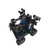 鹿凌青 朝元SW-GXS-CAN01机器人移动平台实训套件四轮机器人抓取平台开源