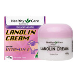 Healthy Care 绵羊油VE面霜补水保湿滋润维生素e乳润肤霜HC面霜澳洲原装进口 100g*1瓶